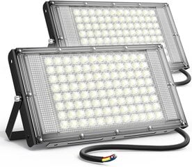 LED välisvalgusti 40W 2 tk Ultra Bright 6000K 4100LM IP66 hind ja info | Valgustid ja lambid | kaup24.ee