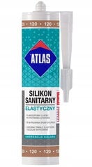 Atlas sanitaartehniline elastne silikoon 280 ml toffee S120 цена и информация | Изоляционный и уплотняющий упаковочный материал | kaup24.ee