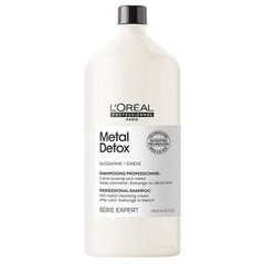 Puhastuskreem - šampoon L'Oréal Professionnel Metal Detox Shampoo 1500ml hind ja info | Šampoonid | kaup24.ee