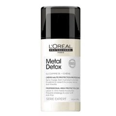 Juuksekreem L'oreal Professionnel Metal Detox Protection Cream 100ml цена и информация | Средства для укрепления волос | kaup24.ee