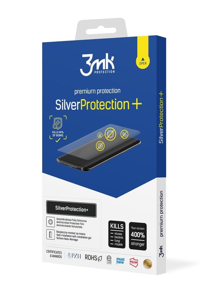 LCD kaitsekile 3mk Silver Protection+ Apple iPhone 16 Pro hind ja info | Ekraani kaitsekiled | kaup24.ee