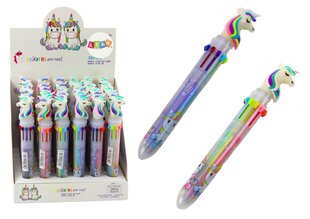 Unicorn multi-colour täitesulevärvipliiats, 10 värvi цена и информация | Канцелярские товары | kaup24.ee