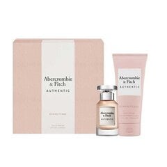 Abercrombie & Fitch Authentic Woman Gift set EDP 50 ml and body lotion 200 ml 50ml цена и информация | Парфюмированная косметика для женщин | kaup24.ee