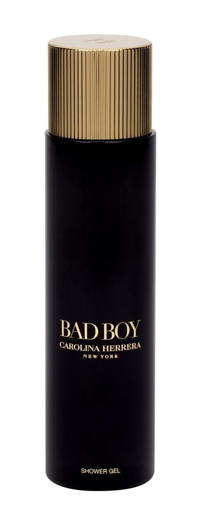 Dušigeel Carolina Herrera Bad Boy meestele 200 ml цена и информация | Lõhnastatud kosmeetika naistele | kaup24.ee