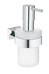 Grohe Essentials Cube hoidik seebi dosaatoriga hind ja info | Vannitoa sisustuselemendid ja aksessuaarid | kaup24.ee