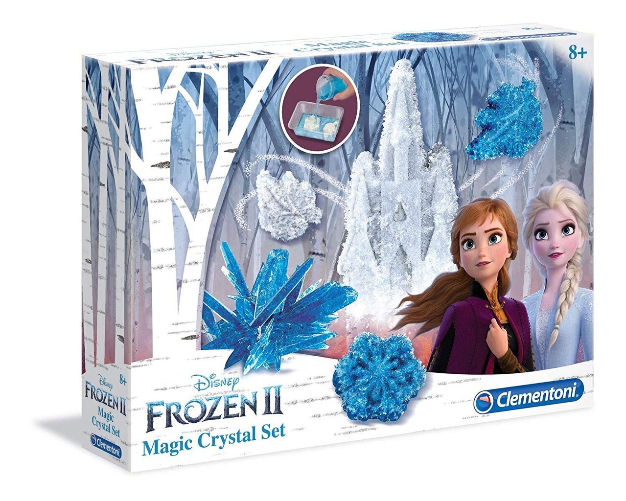 Kristallide valmistamise komplekt Clementoni Lumekuninganna 2 (Frozen2), 18524 цена и информация | Arendavad mänguasjad | kaup24.ee