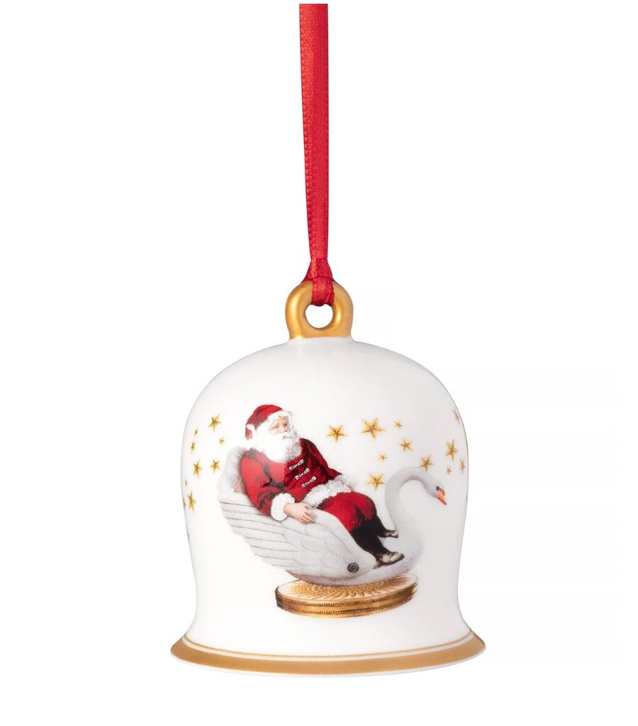 Villeroy & Boch Annual Christmas Edition 2024 Jõuluehe kelluke, portselan, 1 tk 7cm hind ja info | Kuuseehted | kaup24.ee