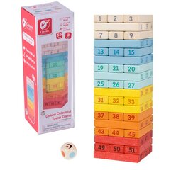 Puidust jenga lauamäng, Classic World L-CW3752 цена и информация | Настольные игры, головоломки | kaup24.ee