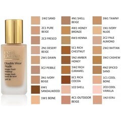 Основа под макияж Estee Lauder Double Wear Nude Water Fresh SPF30 30 мл 1N2 Ecru цена и информация | Пудры, базы под макияж | kaup24.ee