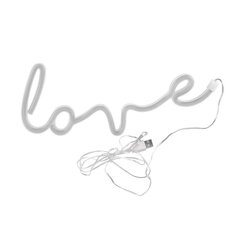 Декоративный светильник - NEON LOVE USB A + питание от батареек 327116 цена и информация | Детские светильники | kaup24.ee