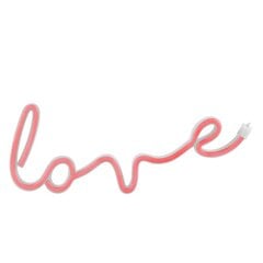 Декоративный светильник - NEON LOVE USB A + питание от батареек 327116 цена и информация | Детские светильники | kaup24.ee