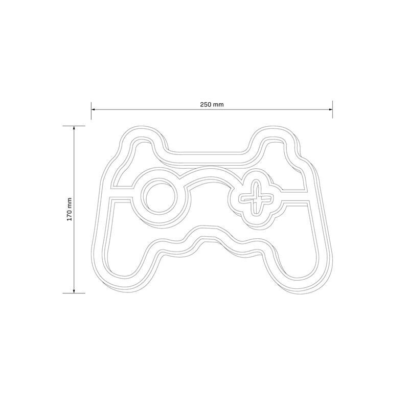 Dekoratiivvalgusti - NEON PAD USB A + patarei 327161 hind ja info | Lastetoa valgustid | kaup24.ee