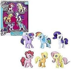 Цацкі Meet The Mane 6 Ponies Collection цена и информация | Игрушки для девочек | kaup24.ee