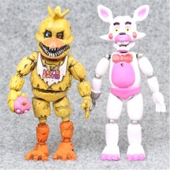 6 tk/komplekt Fnaf Five Nights At Freddy Game Tegevusfiguurid Mänguasjad Lauakaunistus Kollektsioneeritavad mudelid Nukudele Lastele kingitus hind ja info | Pehmed mänguasjad | kaup24.ee