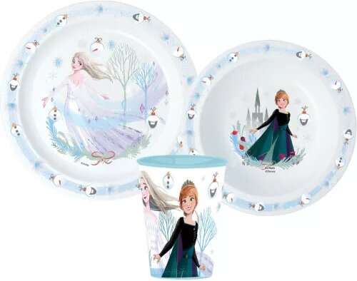 Disney Frozen sööginõude komplekt цена и информация | Lauanõud ja kööginõud | kaup24.ee