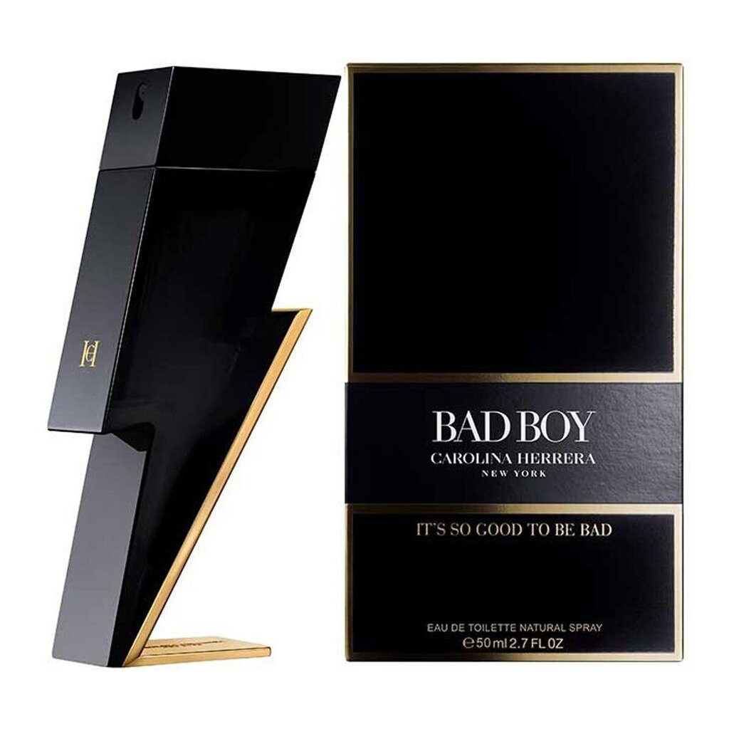 Tualettvesi Carolina Herrera Bad Boy EDT meestele 50 ml hind ja info | Meeste parfüümid | kaup24.ee