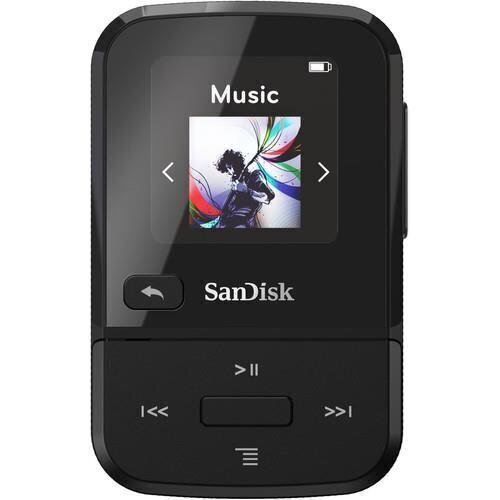 Sandisk CLIP SPORT GO 16GB, Must hind ja info | MP3-mängijad, MP4-mängijad | kaup24.ee