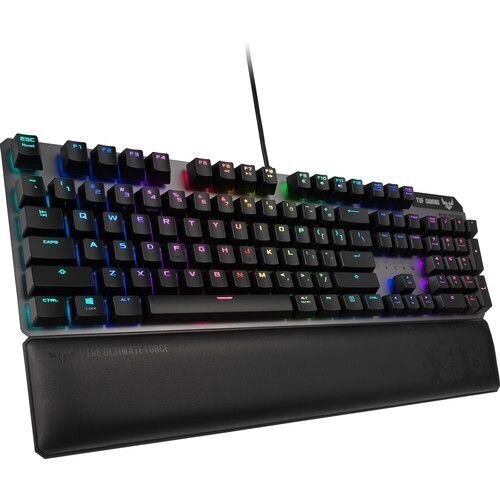 Mänguri klaviatuur Asus TUF Gaming K7, Must hind ja info | Klaviatuurid | kaup24.ee