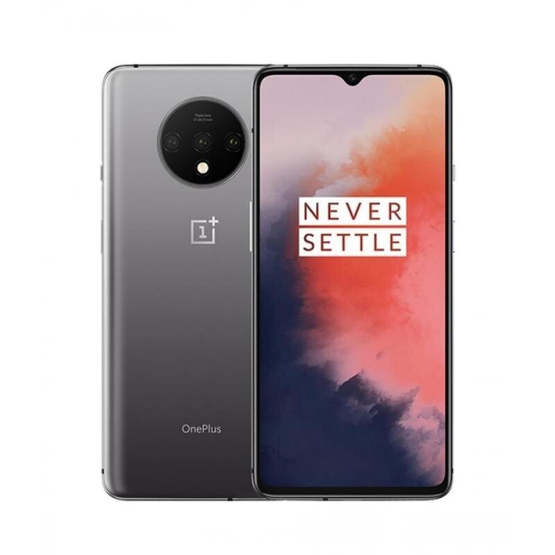 OnePlus 7T 128GB, Dual SIM, Hõbedane цена и информация | Telefonid | kaup24.ee