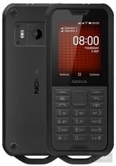 Nokia 800 (TA-1186) Dual SIM, Must kaina ir informacija | Telefonid | kaup24.ee