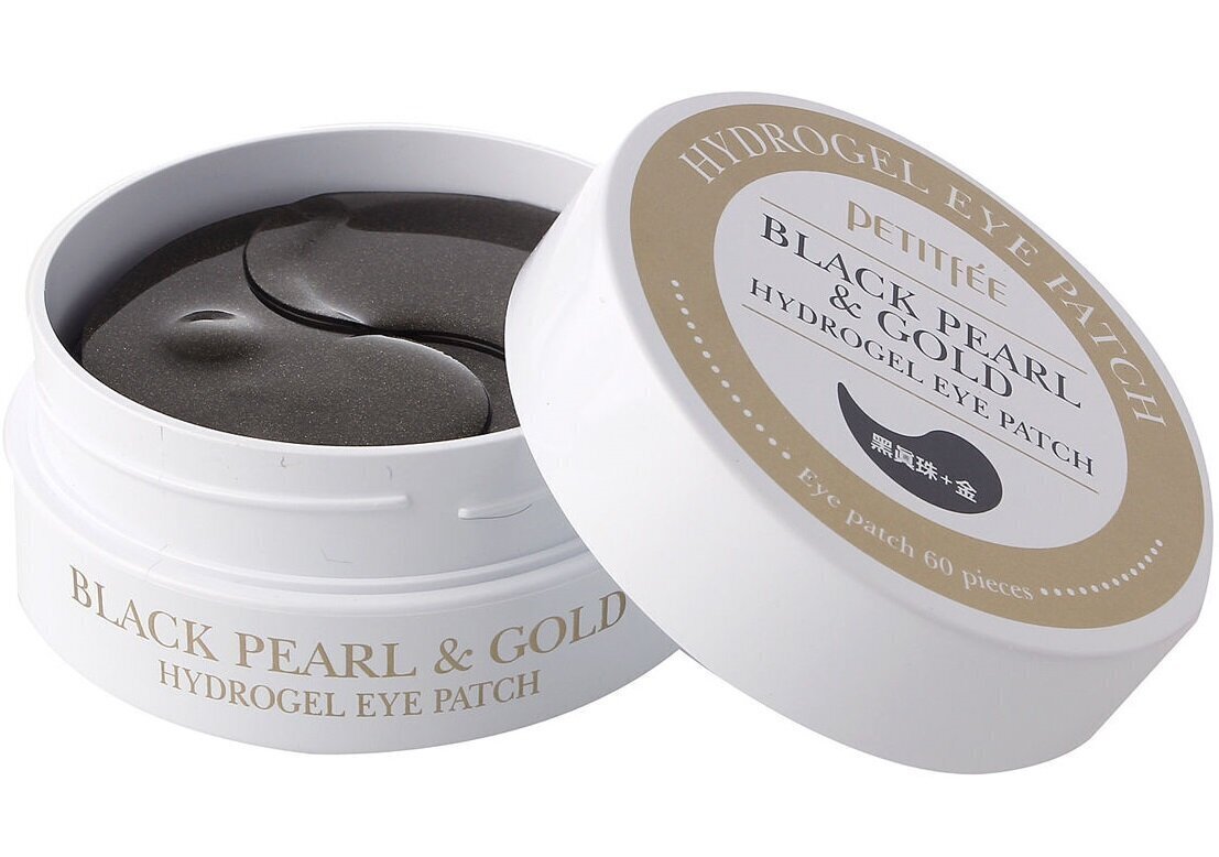 Petitfee Black Pearl & Gold Hydrogel Eye Patch Silmapadjad, 60 tk hind ja info | Näomaskid, silmamaskid | kaup24.ee