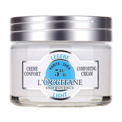 Крем для лица для комбинированной кожи с маслом ши L'Occitane Light Comforting 50 мл цена и информация | Кремы для лица | kaup24.ee
