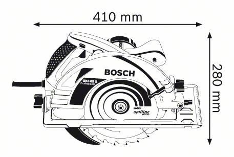 Ketassaag Bosch GKS 85 G цена и информация | Elektrilised saed, mootorsaed ja tarvikud | kaup24.ee