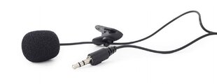 Проводной пристегивающийся микрофон Gembird MIC-C-01 цена и информация | Микрофоны | kaup24.ee