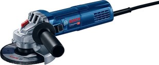 Электрическая угловая шлифовальная машина Bosch GWS 9-115 900W 115 мм цена и информация | Шлифовальные машины | kaup24.ee