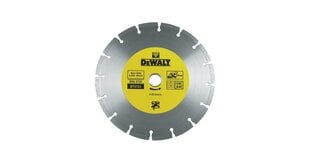 Алмазный диск Dewalt 230 x 22,2 мм (DT3731), сегментный цена и информация | Шлифовальные машины | kaup24.ee