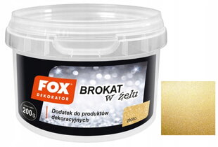 Fox Glitter geelvärvidele 200 g kuldne hind ja info | Värvimistööriistad | kaup24.ee