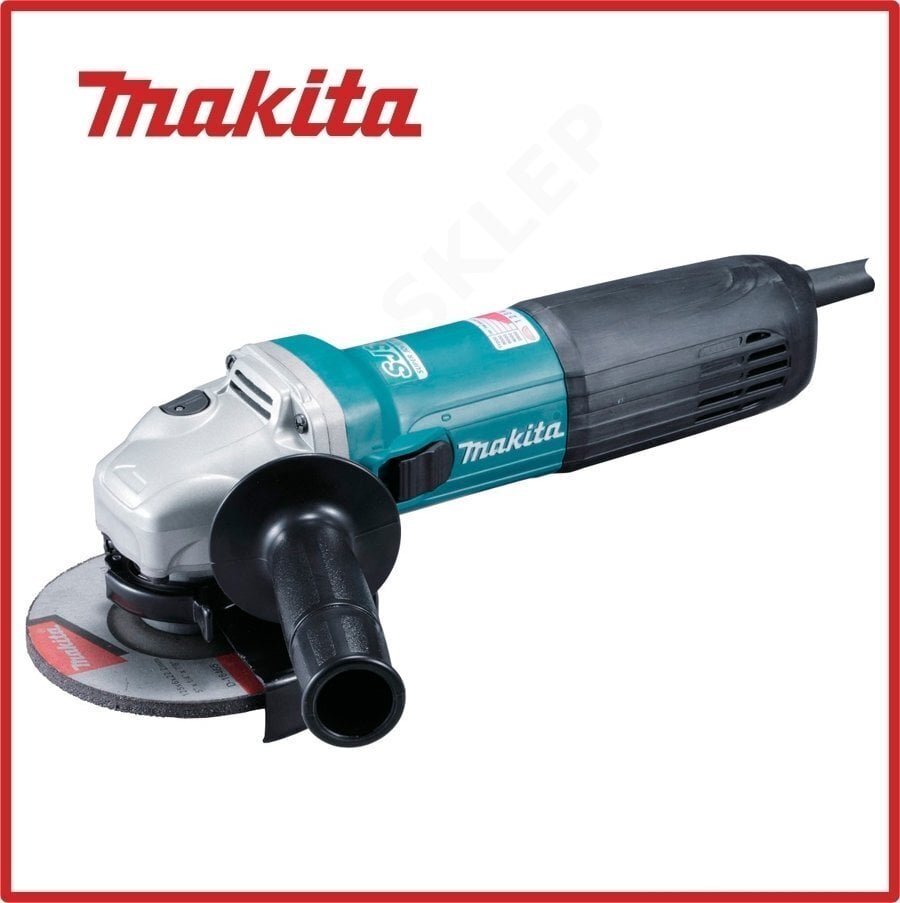 Nurklihvija Makita 125mm 1400W anti restart (GA5040C) hind ja info | Lihvmasinad ja ketaslõikurid | kaup24.ee