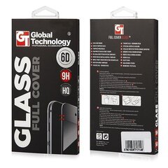 Kaitseklaas Global Technology 6D GT iPhone XS MAX 6.5'', Must hind ja info | Ekraani kaitsekiled | kaup24.ee
