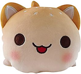 Täidisega kassloomad Aphmau Meemeows Cat Pehmed mänguasjad, Cat Mjäu Mjäu Pehme plüüsis sõõrik Hamburger Cat Plush Doll (hamburger Cat , 9,84 tolli) hind ja info | Pehmed mänguasjad | kaup24.ee