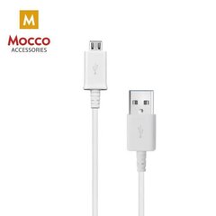 Mocco Универсальный 2.0 Micro USB Кабель данных 2м Белый цена и информация | Кабели для телефонов | kaup24.ee