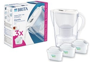 Brita Marella ja Maxtra Pro +, 3 tk hind ja info | Filterkannud ja filtrid | kaup24.ee