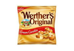 Kommid Werther's Original, 135 g hind ja info | Maiustused | kaup24.ee