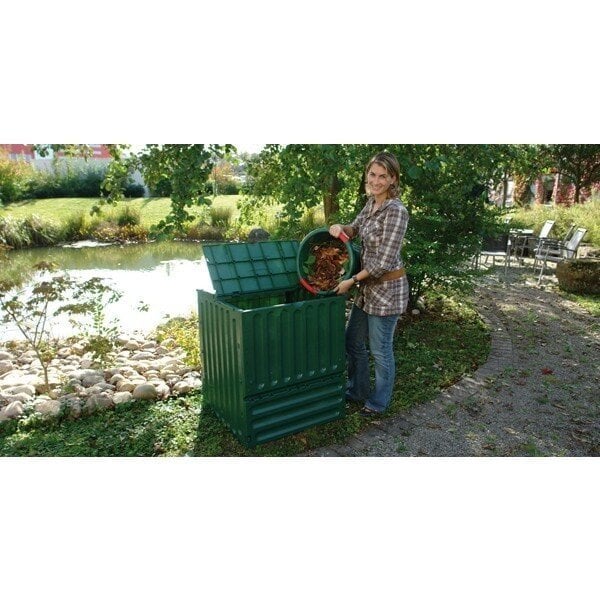 Komposter Eco-King 600L, Garantia hind ja info | Kompostrid, prügikonteinerid | kaup24.ee