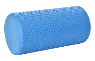 Массажный ролик для йоги SANRO Foam roll 30*15 см, синий цена и информация | Товары для йоги | kaup24.ee