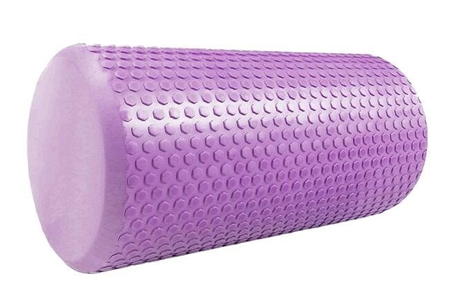 Jooga massaažirull Sandro Foam roll 30*15 cm, helelilla цена и информация | Joogatarvikud | kaup24.ee