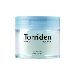 Прокладки Torriden DIVE-IN Low Molecule Hyaluronic Acid Multi Pad 80 шт. цена и информация | Аппараты для ухода за лицом | kaup24.ee