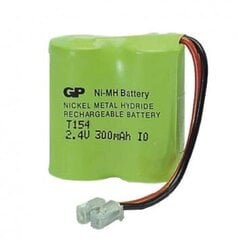 GP aku T154 2,4 V 300 mAh 30AAH2BMU MiMH hind ja info | Mobiiltelefonide akud | kaup24.ee