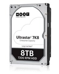 Внутренний жесткий диск HGST Ultrastar 7K8 (0B36404) 8TB, 3.5", 7200 RPM, Sata III цена и информация | Внутренние жёсткие диски (HDD, SSD, Hybrid) | kaup24.ee