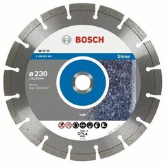 Алмазный диск Bosch Standard for Stone 230x22x2,3 мм цена и информация | Механические инструменты | kaup24.ee