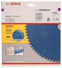 Пильный диск Bosch Expert for Multi Material210 x 30мм цена и информация | Запчасти для садовой техники | kaup24.ee