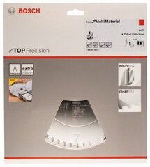 Bosch пильный диск, 210 x 30 мм 2608642096 цена и информация | Запчасти для садовой техники | kaup24.ee