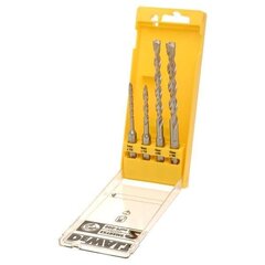 Puuriterade komplekt Dewalt SDS + 10 5 6 8mm (DT9700-QZ) hind ja info | Käsitööriistad | kaup24.ee