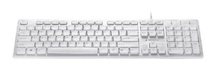 Juhtmega klaviatuur Gembird KB-MCH-03-W, Valge hind ja info | Klaviatuurid | kaup24.ee