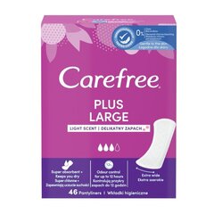 CAREFREE Large pesukaitsmed, 46 tk. hind ja info | Tampoonid, hügieenisidemed, menstruaalanumad | kaup24.ee