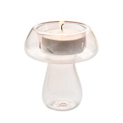 Hot Sells-Seeneküünla klaas 6,5*7cm Vaha õhtusöök Creative Candle Dripless for Holiday цена и информация | Подсвечники, свечи | kaup24.ee